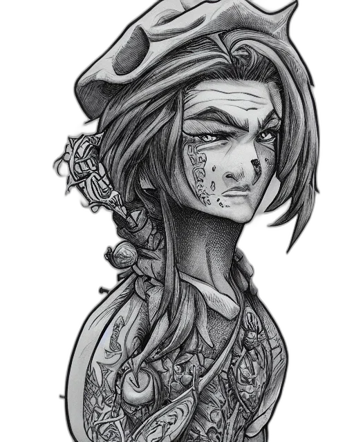 face, mask, crown, comic book art transparent PNG cut-out