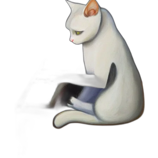 staff, animal, creature, robot, concept art, 3d render, watercolor, fantasy art transparent PNG cut-out
