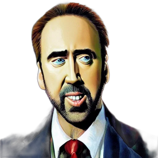 face, photorealistic, cartoon, comic book art transparent PNG cut-out