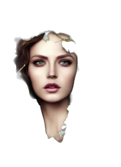 jewelry, face, crown, mask transparent PNG cut-out