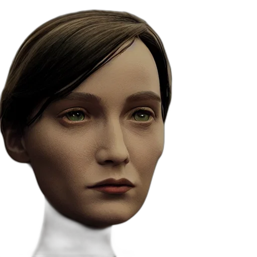 face, robot, 3d render, photorealistic, concept art, fantasy art, earth tones, cinema transparent PNG cut-out
