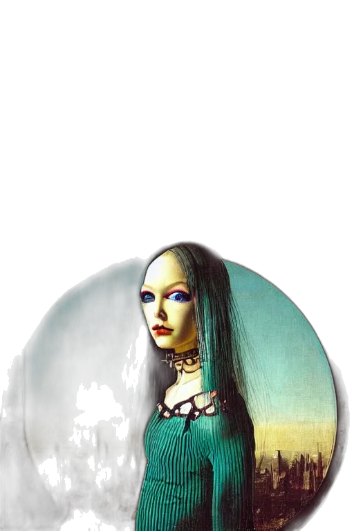 jewelry, dress, mask, robot transparent PNG cut-out