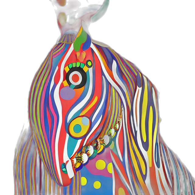 mask, animal, crown, dress, 3d render, concept art, photorealistic, cartoon transparent PNG cut-out