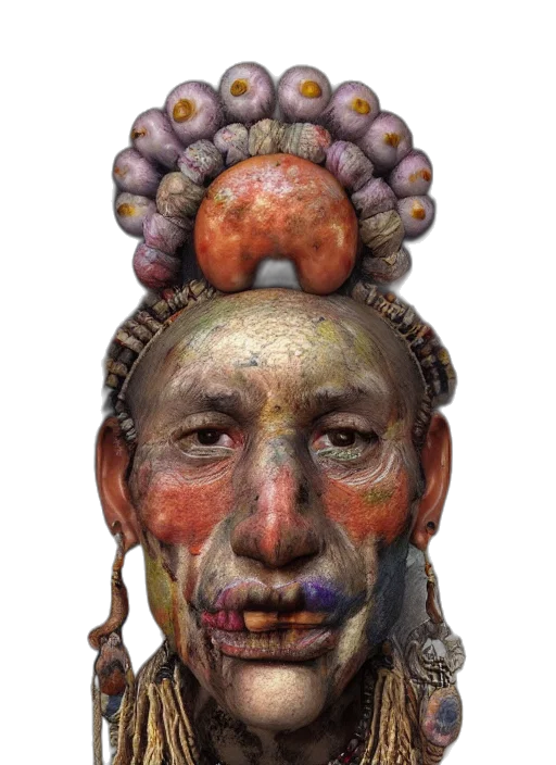 face, crown, mask, hat transparent PNG cut-out
