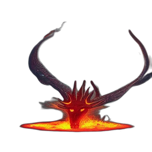 dragon, crown, creature, mask, concept art, fantasy art, 3d render, pixel art transparent PNG cut-out