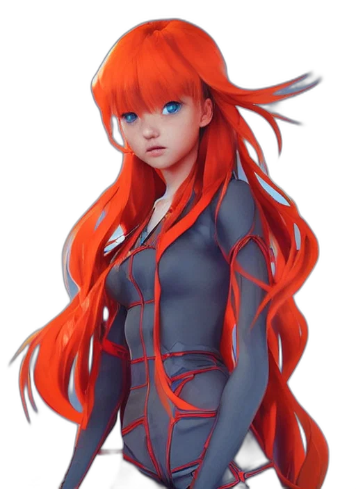 dress, robot, anime, concept art transparent PNG cut-out