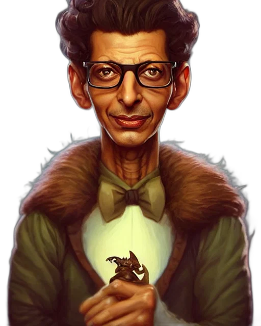 staff, face, animal, jacket, concept art, fantasy art, cartoon, comic book art transparent PNG cut-out