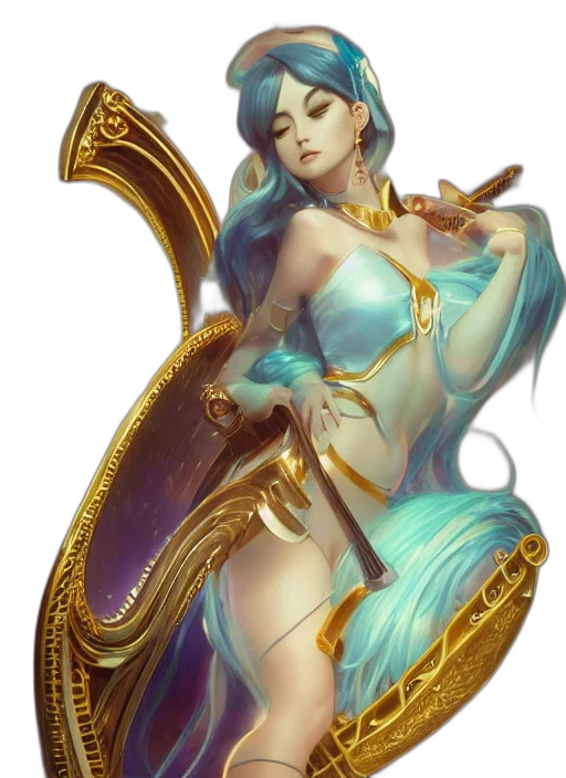 jewelry, dress, fantasy art, concept art transparent PNG cut-out