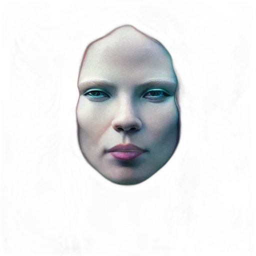 face, robot, mask, creature transparent PNG cut-out