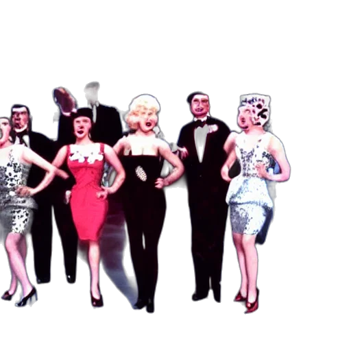 cartoon, concept art, film, still, gentlemen, prefer, blondes transparent PNG cut-out