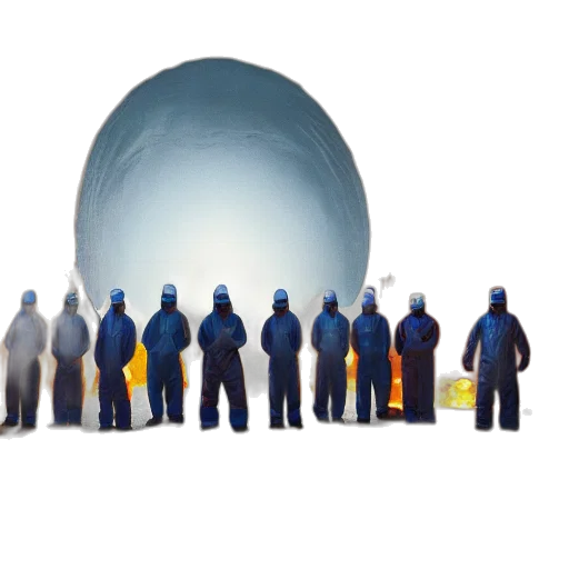 staff, mask, concept art, 3d render, fog, wide, shot, photo transparent PNG cut-out