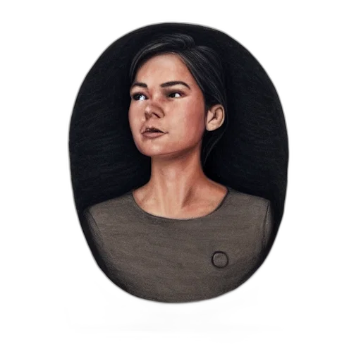 face, jacket, mask, staff, photorealistic, oil painting, concept art, 3d render transparent PNG cut-out