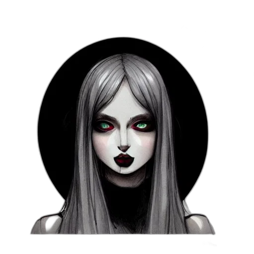 face, mask, staff, creature, fantasy art, concept art, comic book art, pixel art transparent PNG cut-out