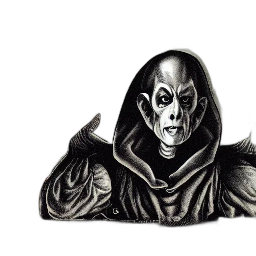 mask, face, creature, jacket transparent PNG cut-out