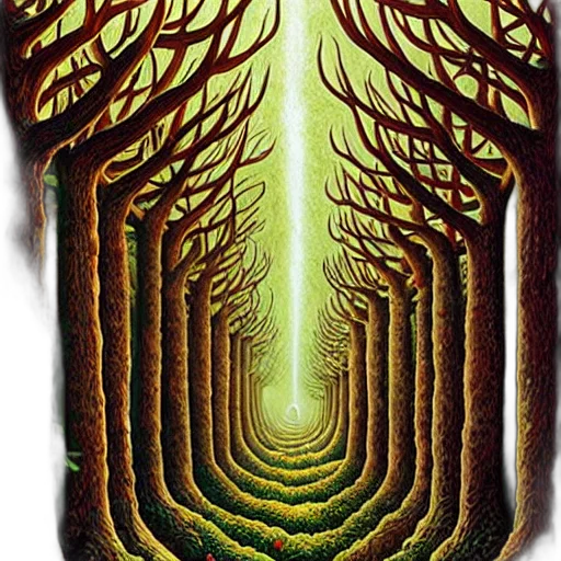 tree, fantasy art, photorealistic, concept art transparent PNG cut-out