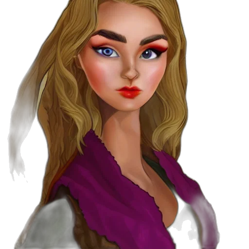 staff, face, fantasy art, photorealistic transparent PNG cut-out