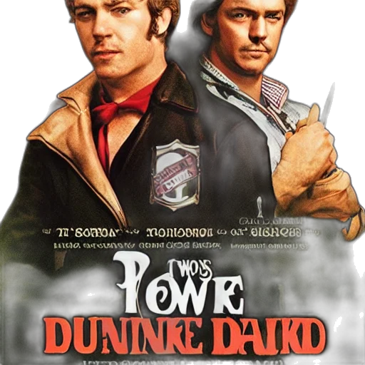 comic book art, two, dukes transparent PNG cut-out