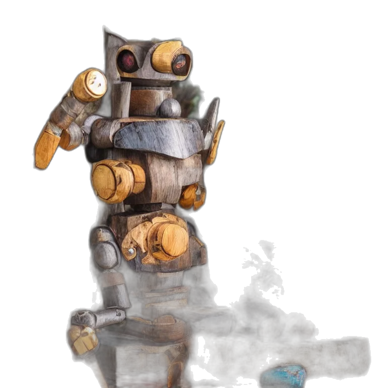 robot, weapon, staff, bottle, concept art, watercolor, fantasy art, pixel art transparent PNG cut-out
