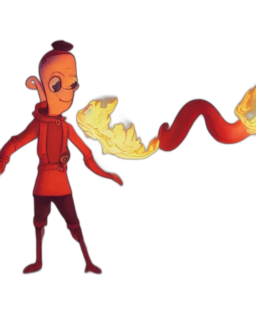 staff, dragon, jacket, mask transparent PNG cut-out