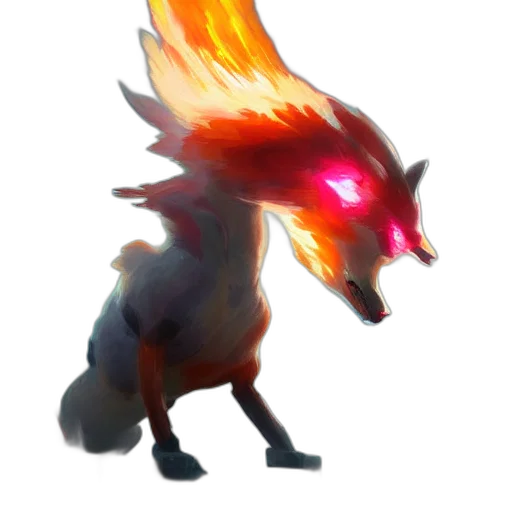dragon, creature, staff, animal, concept art, fantasy art, pixel art, 3d render transparent PNG cut-out