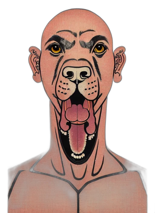 mask, face, creature, animal transparent PNG cut-out
