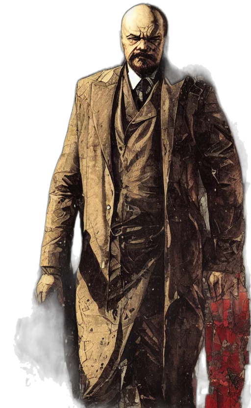 jacket, mask, face, staff transparent PNG cut-out