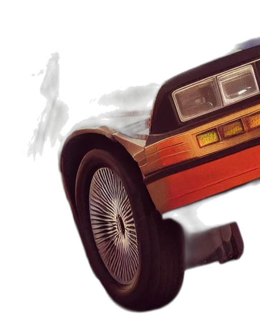 car, robot, concept art, photorealistic transparent PNG cut-out