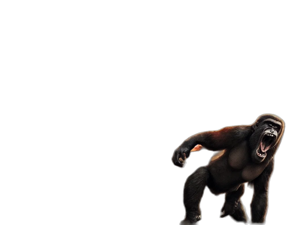 animal, creature, staff, 3d render transparent PNG cut-out