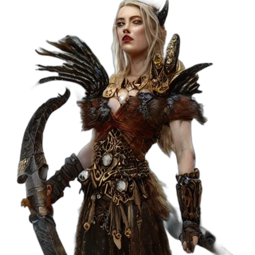 staff, weapon, sword, dragon, fantasy art, concept art, comic book art, 3d render transparent PNG cut-out