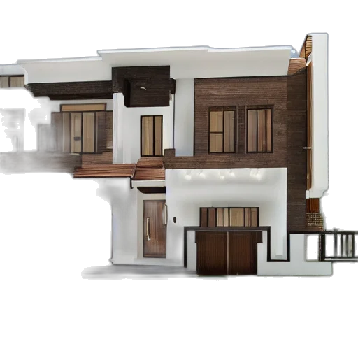 building, 3d render, concept art, photorealistic transparent PNG cut-out