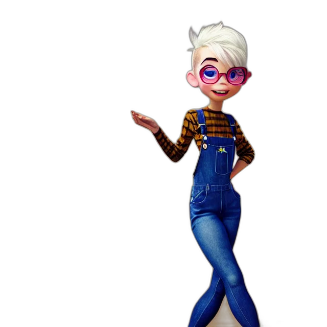 dress, staff, cartoon, concept art, 3d render, pixel art, full, body transparent PNG cut-out