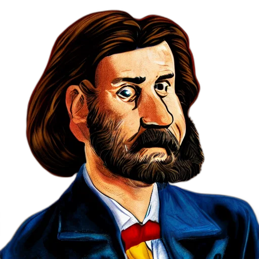 face, cartoon, pixel art, comic book art, concept art, portrait, livesey, soviet transparent PNG cut-out