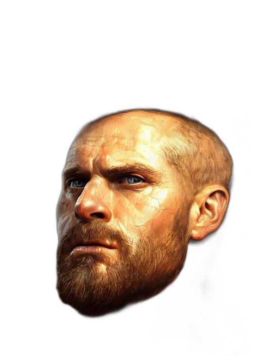 face, mask, photorealistic, concept art transparent PNG cut-out