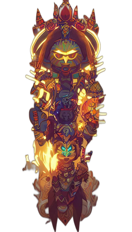 robot, weapon, sword, staff transparent PNG cut-out