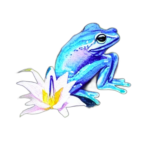flower, animal, dragon, creature transparent PNG cut-out