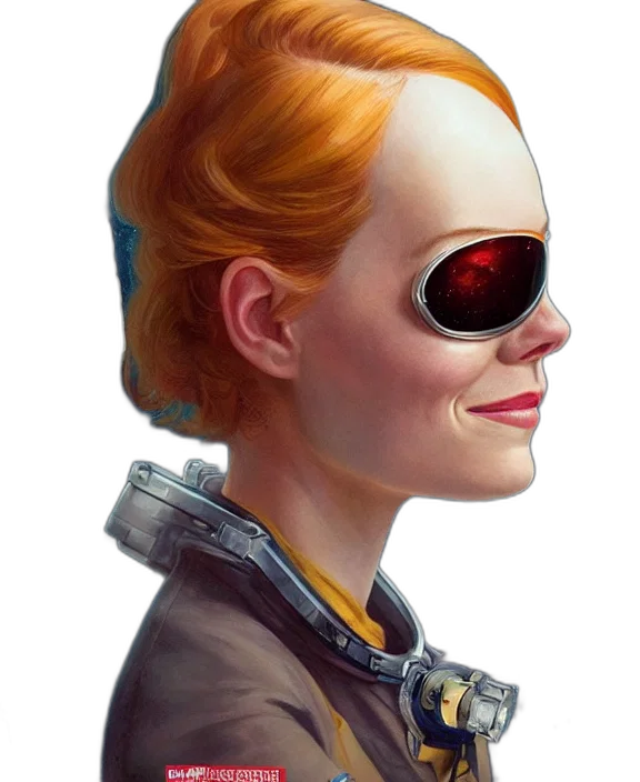 face, robot, mask, jacket transparent PNG cut-out