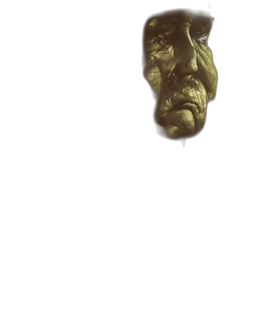 mask, face, creature, staff, concept art, photorealistic, 3d render, watercolor transparent PNG cut-out