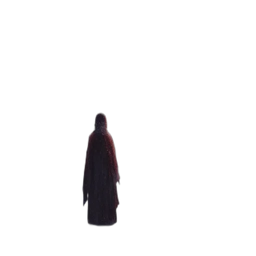 dress, jacket, staff, robot transparent PNG cut-out