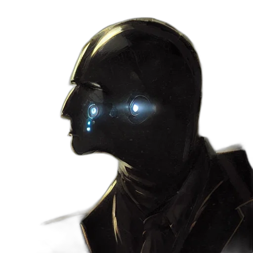 mask, robot, face, staff transparent PNG cut-out