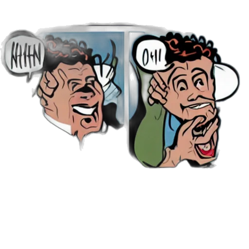 face, mask, comic book art, cartoon, concept art, pixel art transparent PNG cut-out