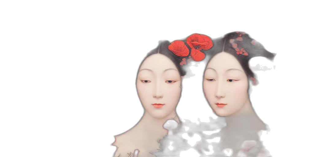 mask, crown, photorealistic, 3d render, oil painting, concept art, red, breathtaking transparent PNG cut-out
