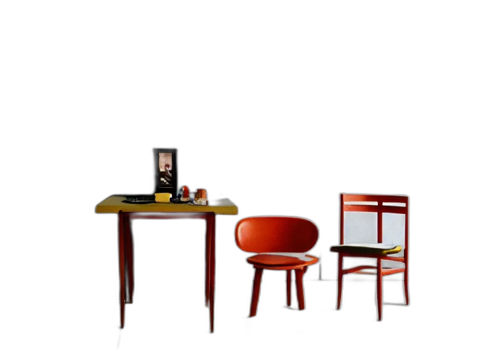 furniture, 3d render, photorealistic, concept art transparent PNG cut-out