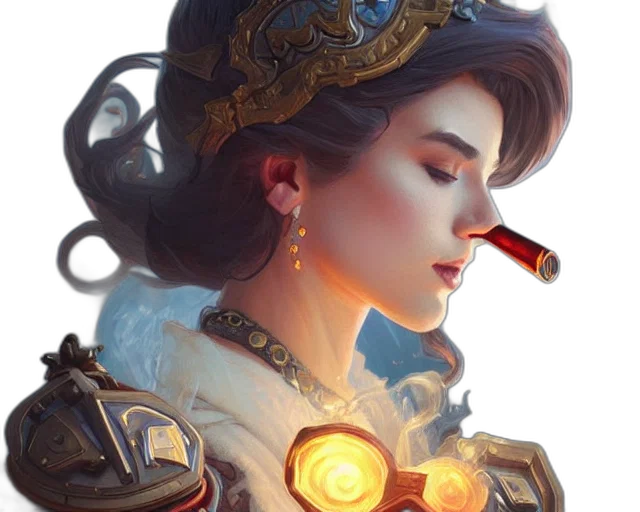 crown, jewelry, face, staff transparent PNG cut-out