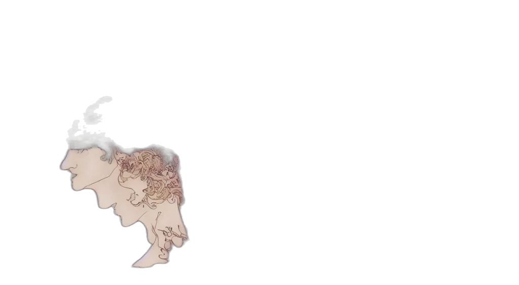 hair, crown, creature, mask transparent PNG cut-out