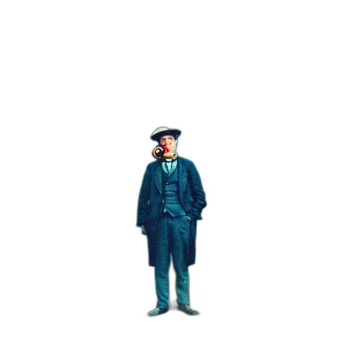 staff, jacket, hat, umbrella, pixel art, concept art, 3d render, photorealistic transparent PNG cut-out