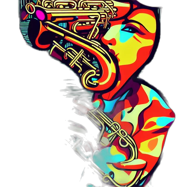 mask, face, robot, weapon, cartoon, vaporwave, pixel art, 3d render transparent PNG cut-out