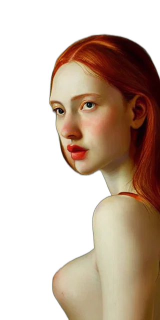 face, jewelry, mask, dress, photorealistic, oil painting, fantasy art, 3d render transparent PNG cut-out