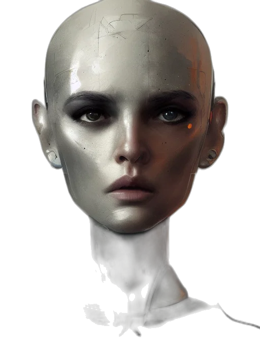 face, robot, mask, jewelry transparent PNG cut-out