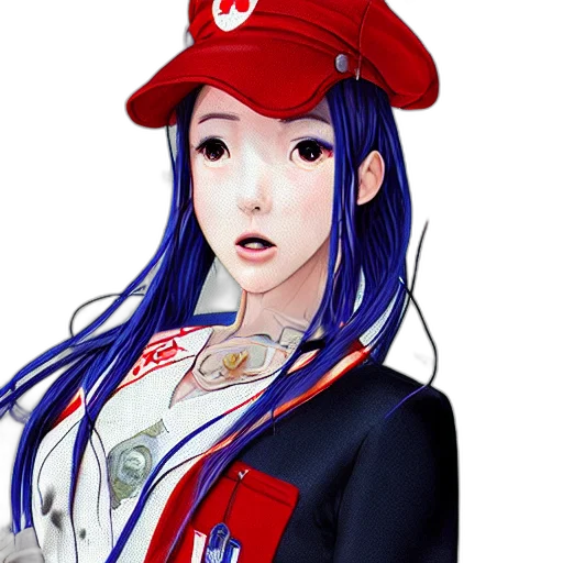 staff, hat, face, jacket transparent PNG cut-out