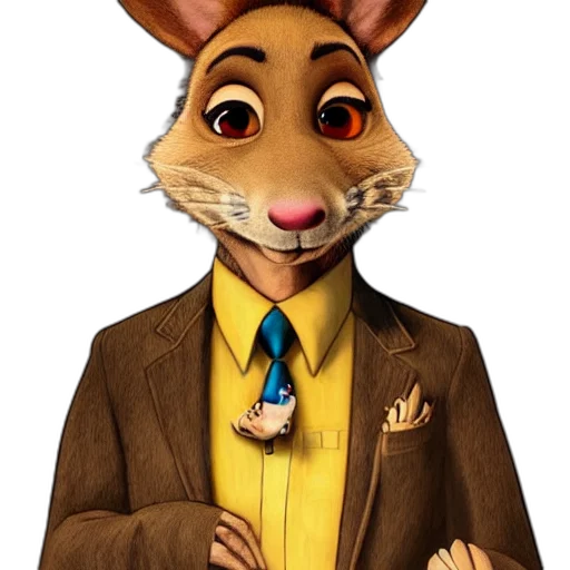 staff, animal, jacket, cartoon transparent PNG cut-out